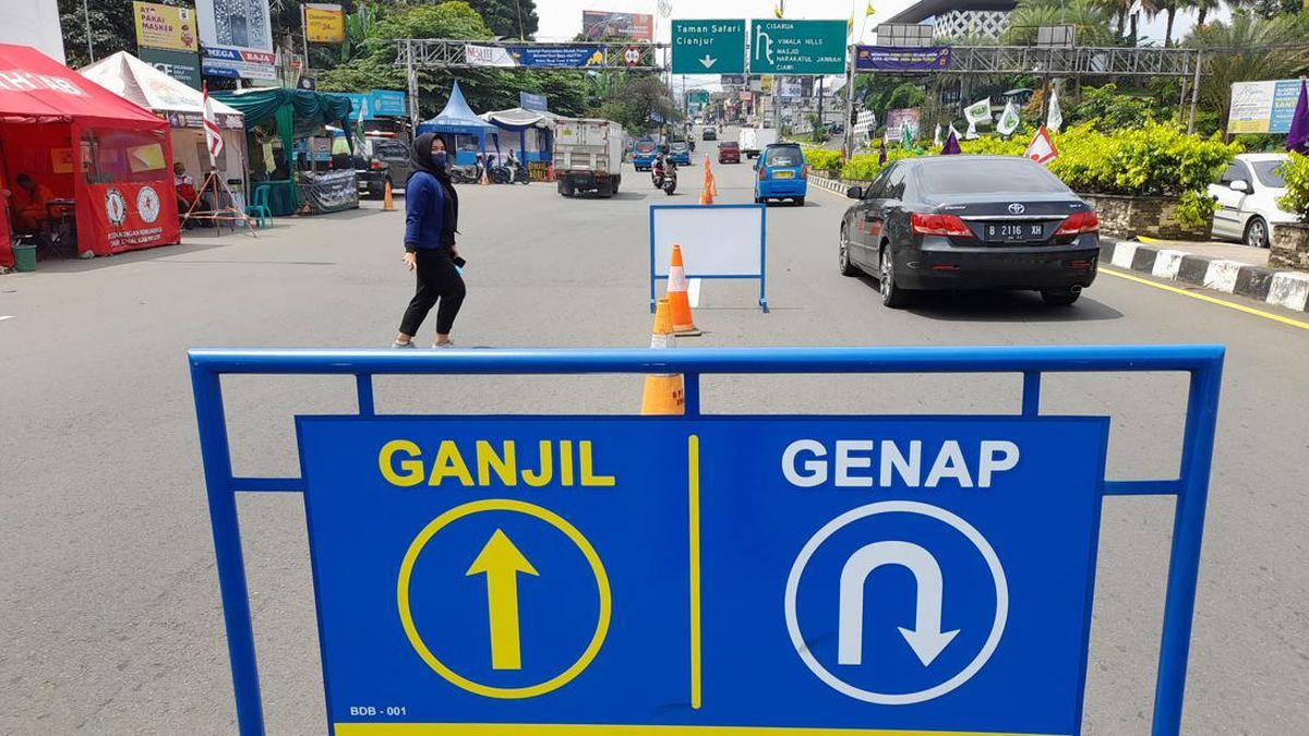 Jam Berapa Ganji Genap di Bogor? Jadwal Ganjil Genap dan One Way Libur Nataru 2026