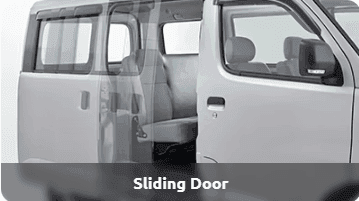 Sliding door Gran Max Blind Van